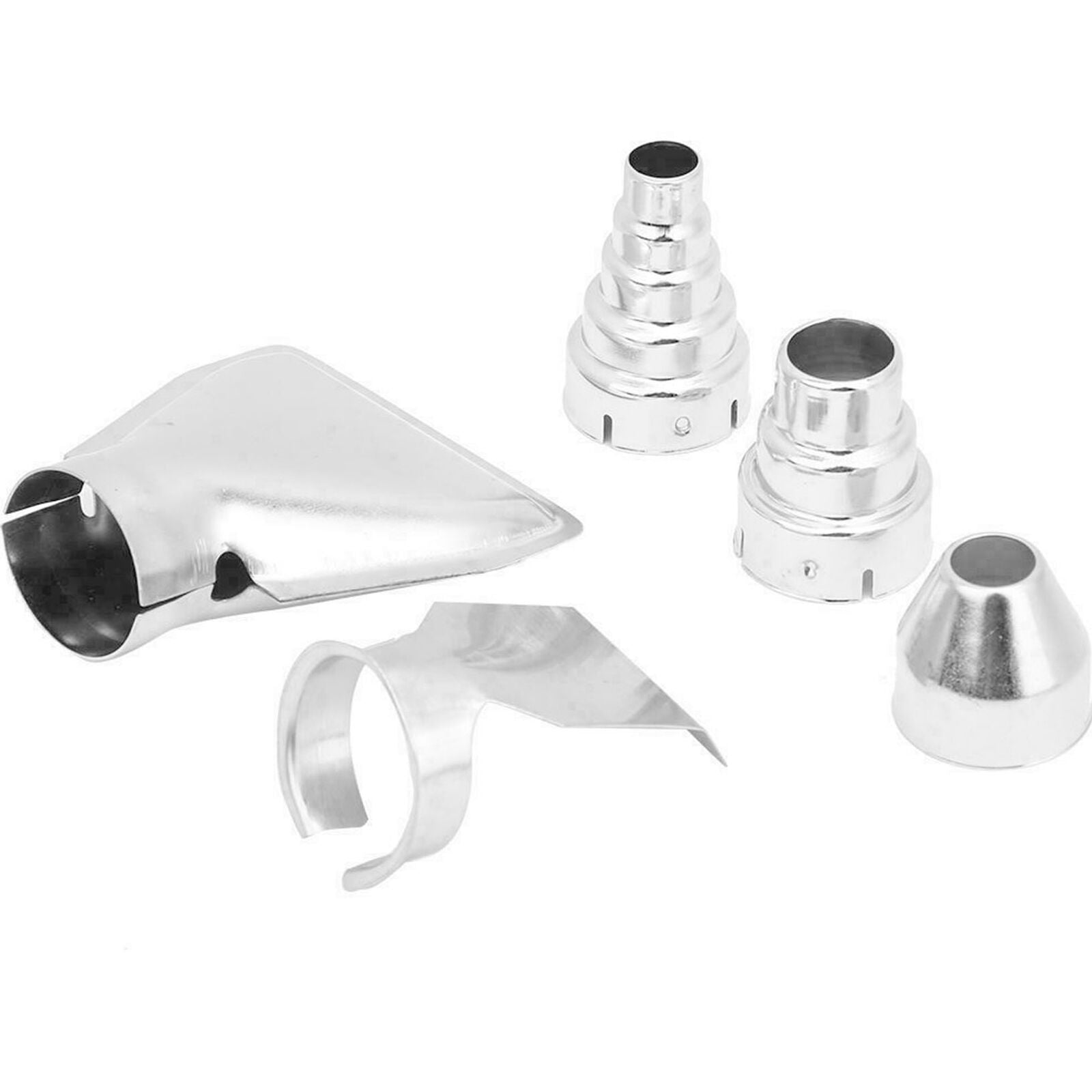 5pcs/set Stainless Steel Hot Air Gun Nozzles Durable Heat Blower Accessories
