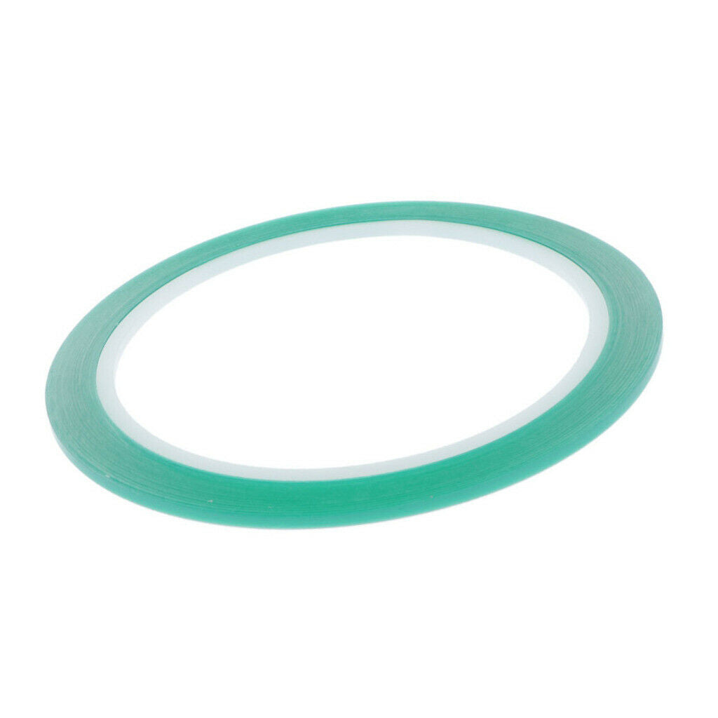 2 Pieces Curve Masking Tape Hard for Plastic Craft Painting Accessories