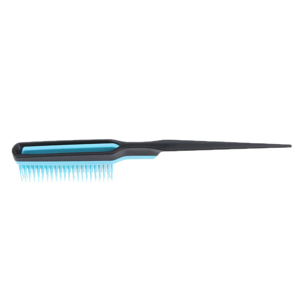 2pcs Soft Plastic Volumizing Brush Hairdressing Barber Styling Hairbrushes