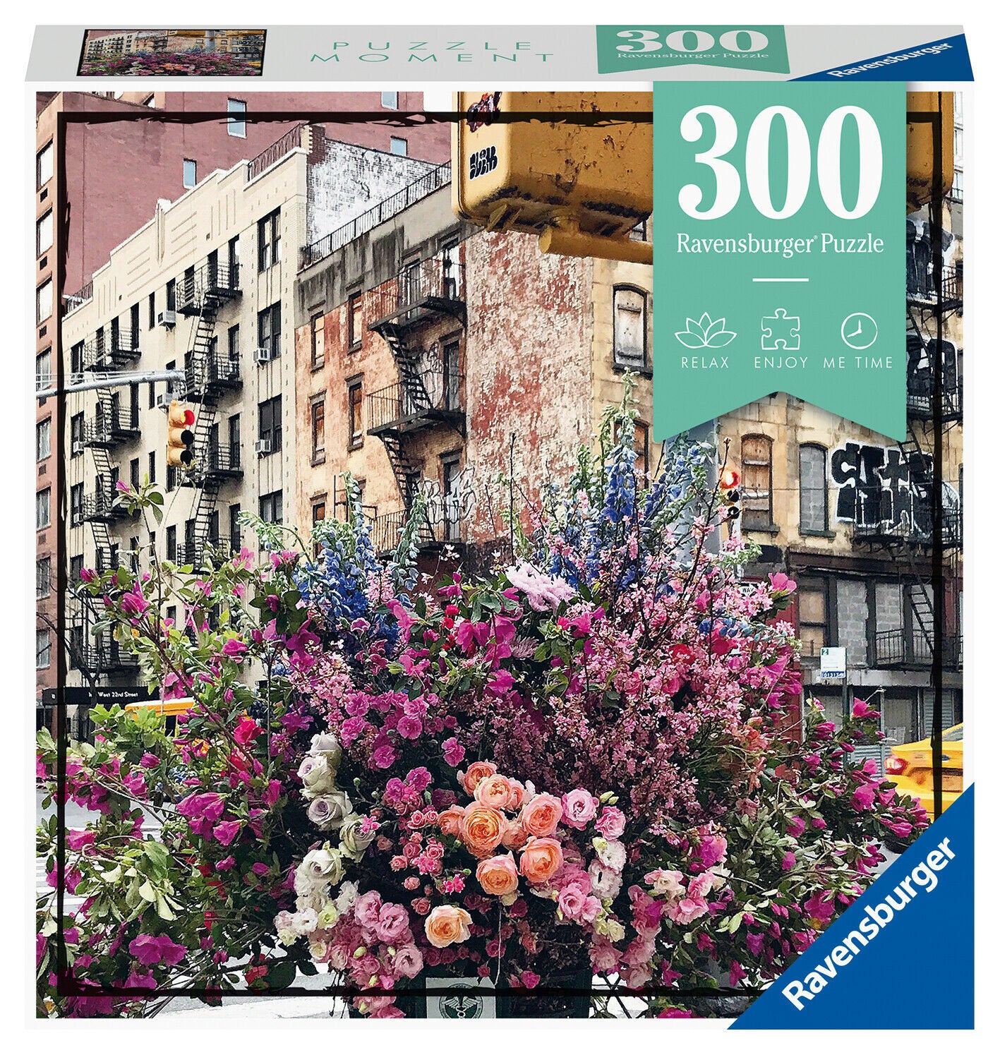 12964 Ravensburger Flowers in New York Jigsaw Puzzle inc 300 Pieces Age 14 Years