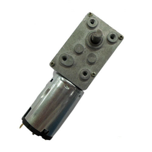 70JSX DC 12V 11500RPM 170RPM Output Rotary Speed Reducer Worm Geared Box Motor