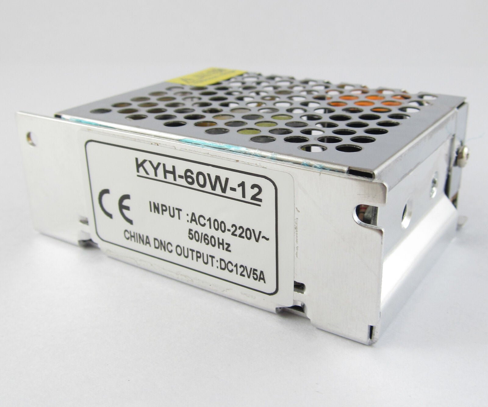 1pc 60W 12V 5A Regulated Switching Power Supply for CCTV and Led Lights Strip