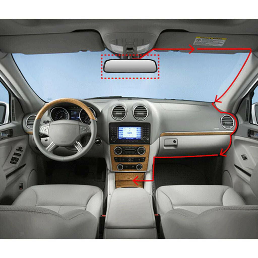 4.3inch 800*480 TFT LCD Car Rear View Mirror Monitor Electronic Auto Dimming