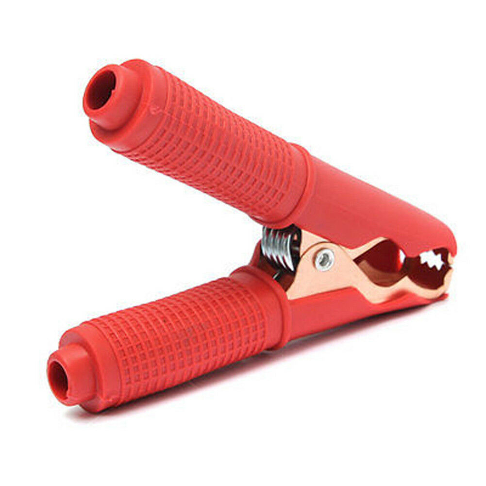 2pc 90mm 100A  Car Auto Metal Car Battery Clip Crocodile Alligator Test Clamp