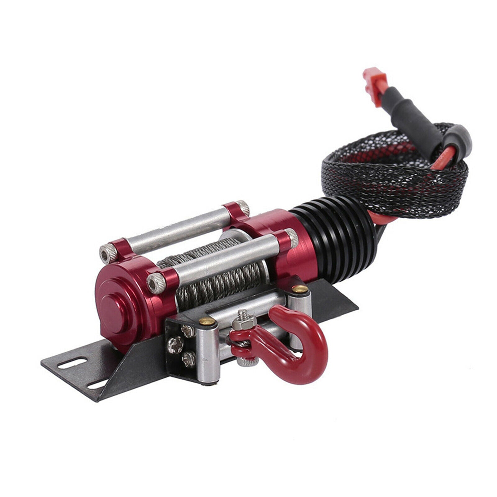1/10 RC Motor Winch RC Metal Winch Parts for D90 SCX10 TRX4 Replacements