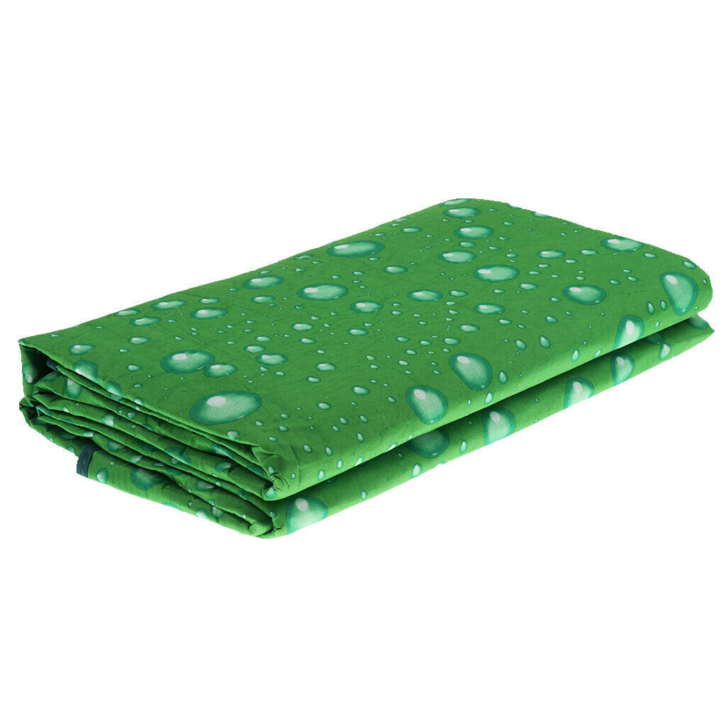 180 x 145cm Tent Moisture-proof Pad Beach/ Camping/ Picnic Mat Green
