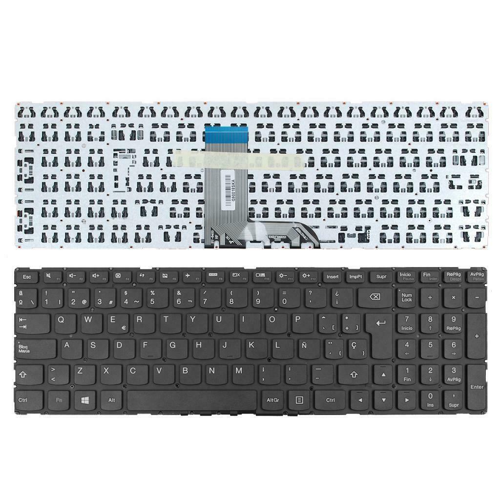 Laptop SP Spanish Keyboard Fits for Lenovo IdeaPad 700-15ISK Without Backlit
