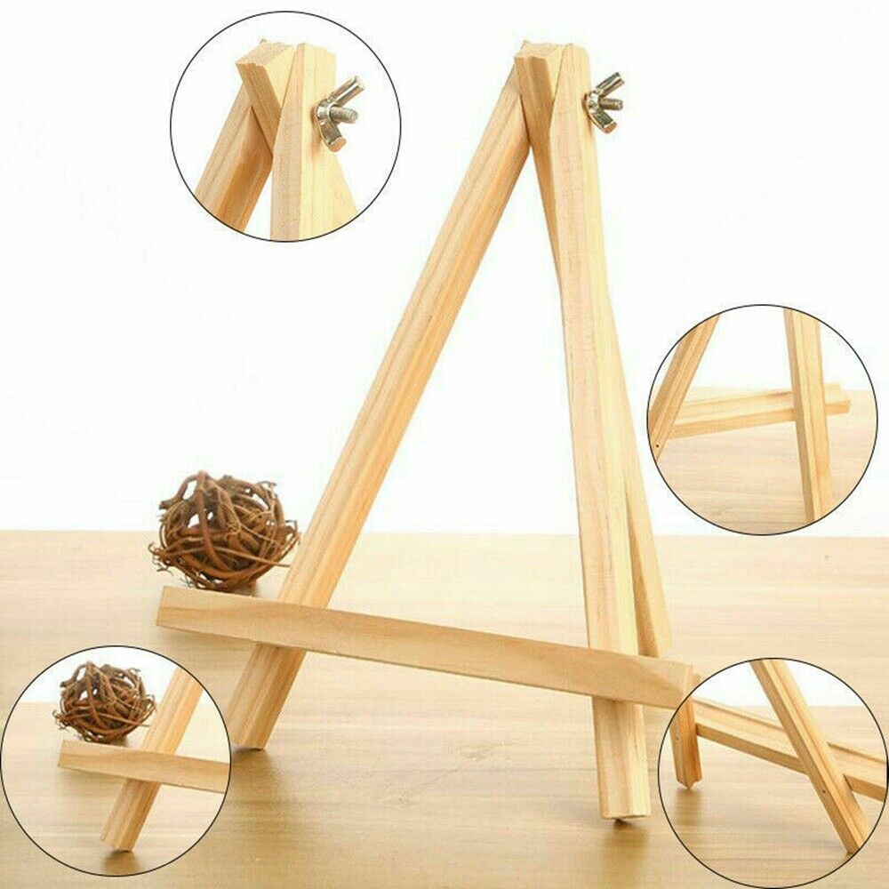 10XMini Wooden Easel Artist Display Stand Art Painting Canvas Decorative Display