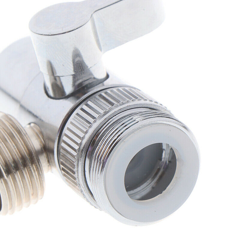 Home Kitchen Faucet Valve Diverter Sink Valve Water Tap Faucet Splitter AdaptBD