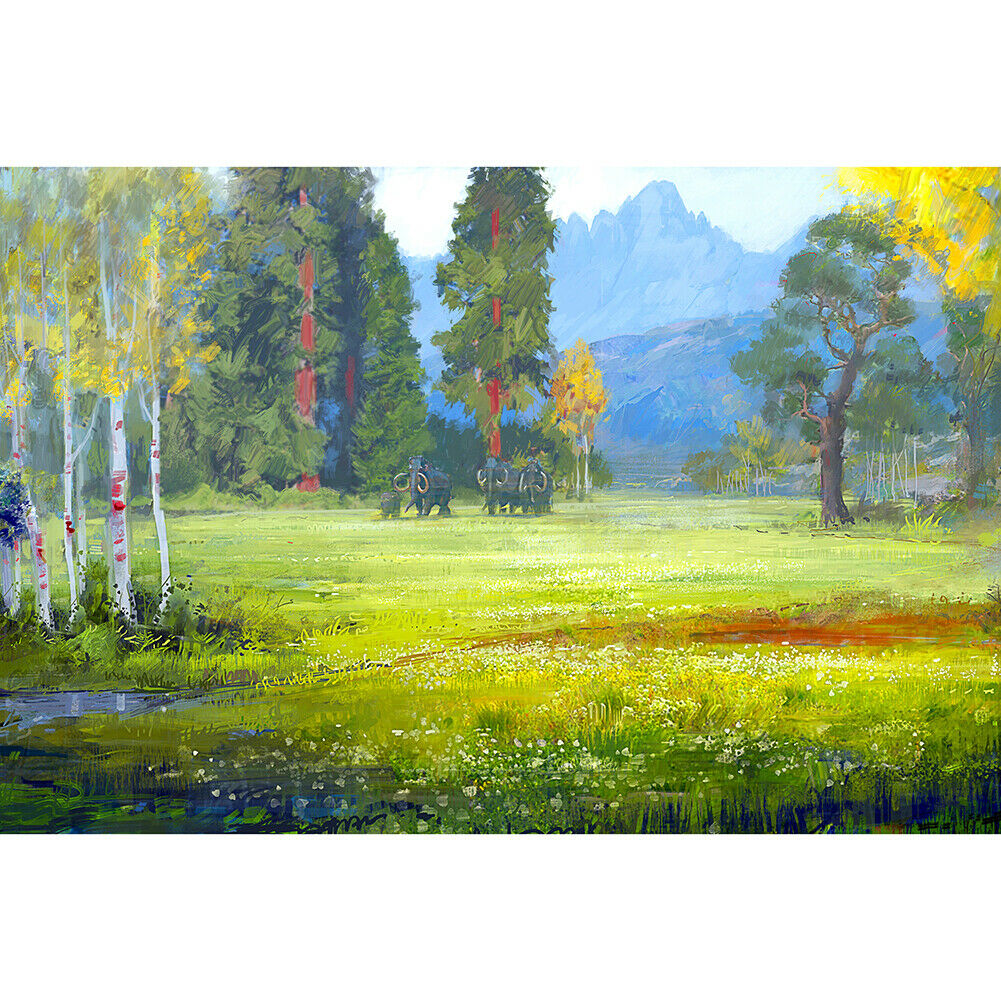 1000pcs DIY Green Lawn Puzzle Educational Learning Jigsaw Assembling Toys @