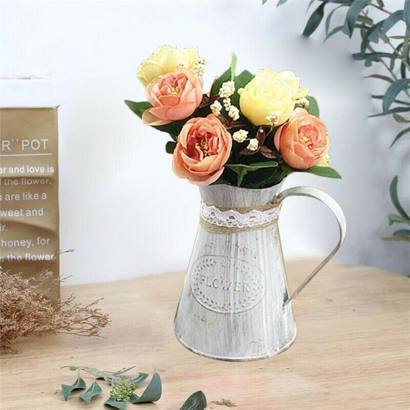 Fashion Iron Flower Vase For Home Office Party Festival Decoration Countr.l8