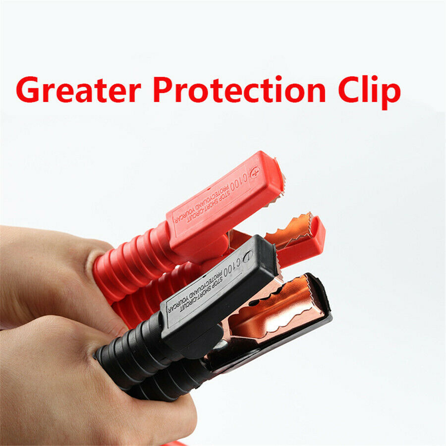2M 1000AMP Car Emergency Power Charging Jump Start Leads Battery Booster Cable