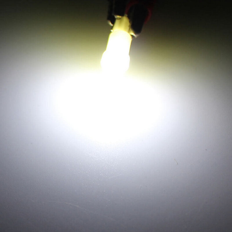 10 X SMD LED COB T5 0.3 W Car Incaditor License Plate Lamp White 21mmyi.l8