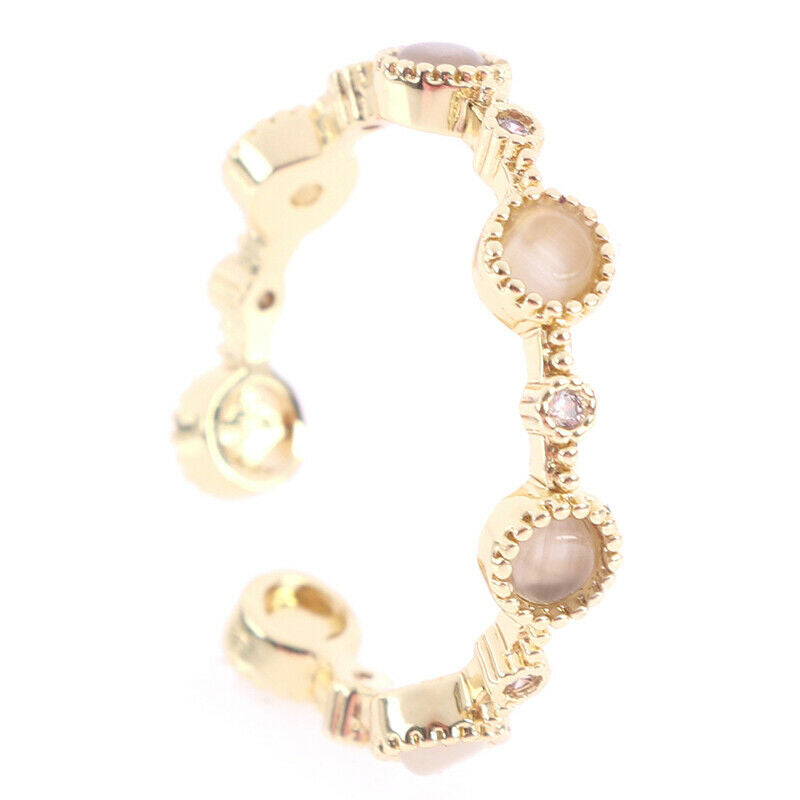 Classic Small Round Rings Luxury Jewelry Women Sexy Index Finger Opening .l8