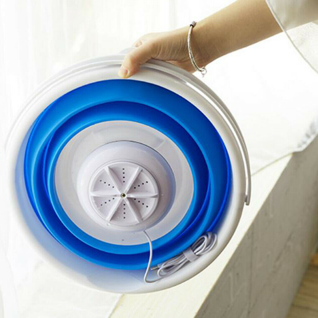 Portable  Washing Machine Folding Washer USB Charger For Apartments