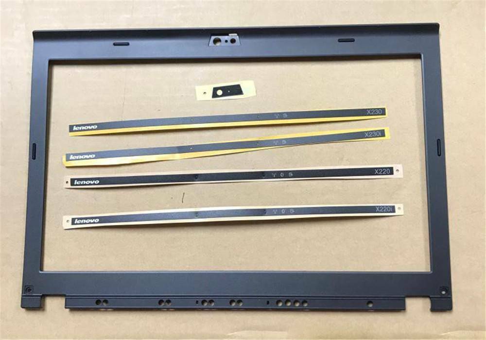 For Lenovo ThinkPad X220I X220 X230 X230I LCD Front Bezel Cover + paster 04W2186