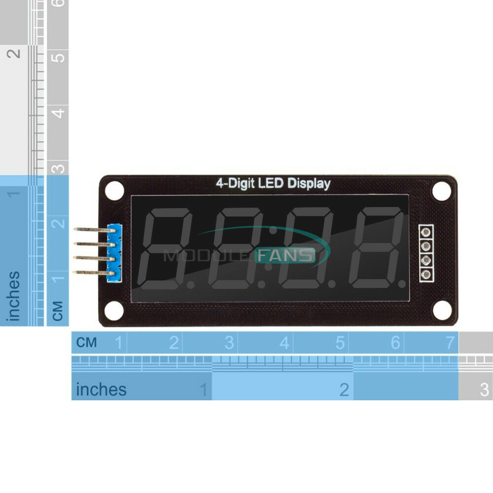5PCS 0.56"inch Green TM1637 4-Bits Digital LED Display Clock Tube 5V for Arduino