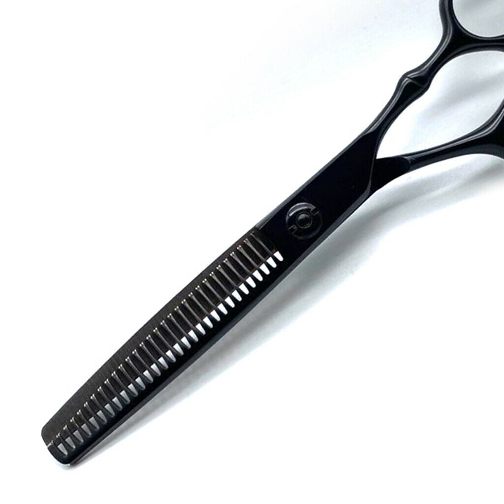 Pack of 10 Hair Cutting Haircut Scissors Kit and Accessories Scissors Black