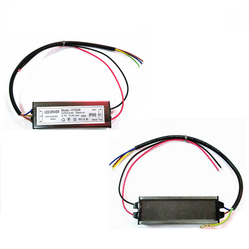 2pcs X LED Transformer Power Adapter 50W  Converter Box