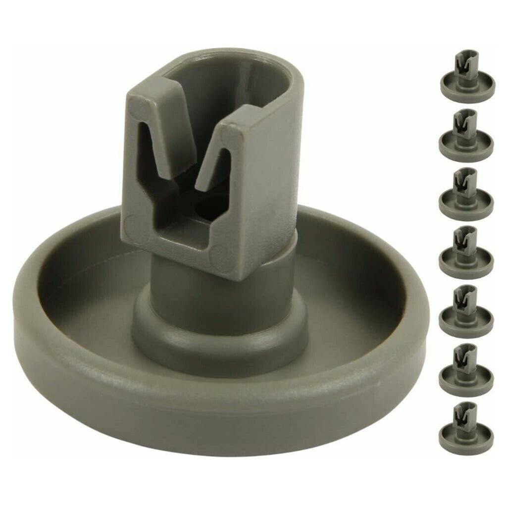 4pcs 40mm Gray Dishwasher Lower Basket Wheel for AEG Favorit, , Zanussi