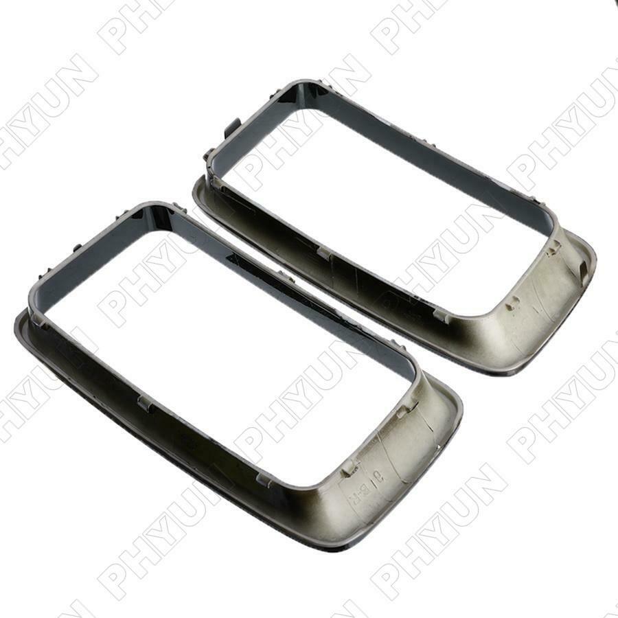 For 2014-2016 Jeep Grand Cherokee Front Grille Trim Ring Insert Trim Gloss Black