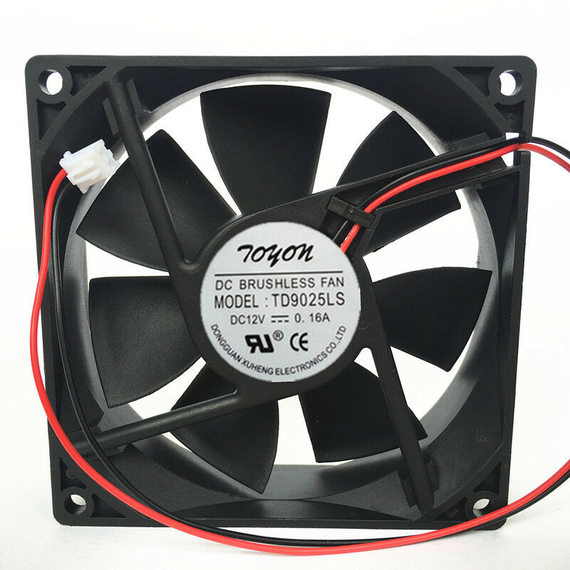1pc TONON TD9025LS DC 12V 0.16A   hydraulic mute cooling fan 90*90*25MM 2pin