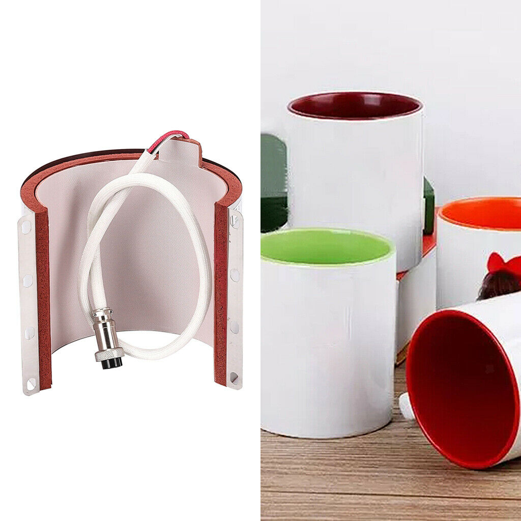 Mug Heat Press Sublimation Machine Parts Mat Pad Wrap DIY weather resistance