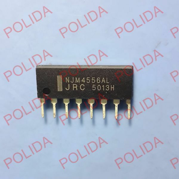 5PCS DUAL OPERATIONAL AMPLIFIER IC JRC SIP-8 NJM4556AL JRC4556AL 4556AL