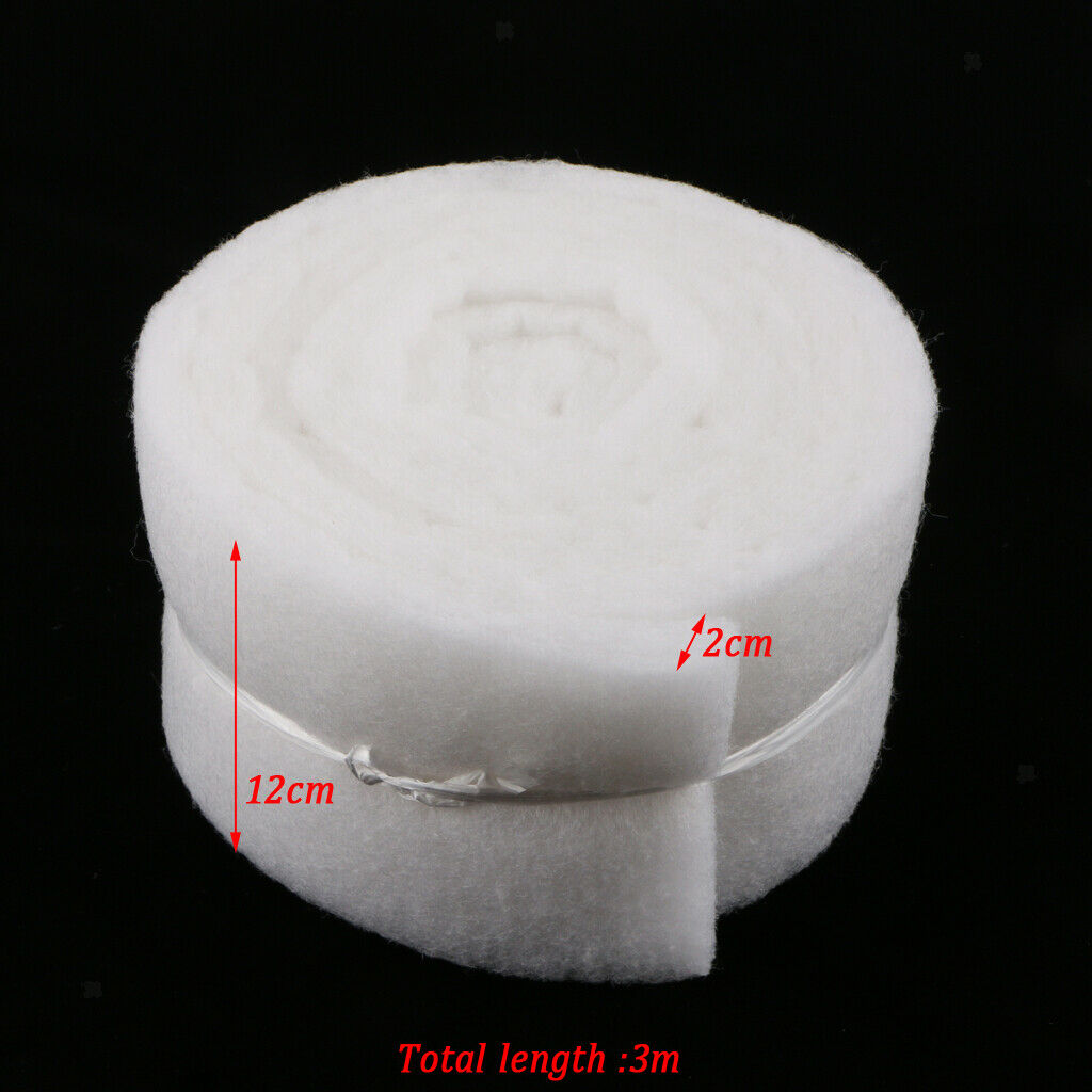 Pack 2 Foam Sponge Cotton Pad Filter Media For Aquarium Fish Tank Pump