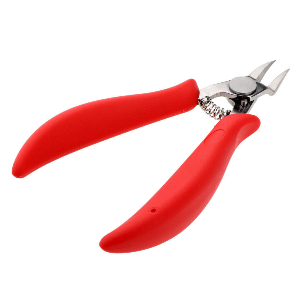 professional Cuticle Nipper Nail Clipper Trimmer Cutter Manicure Red