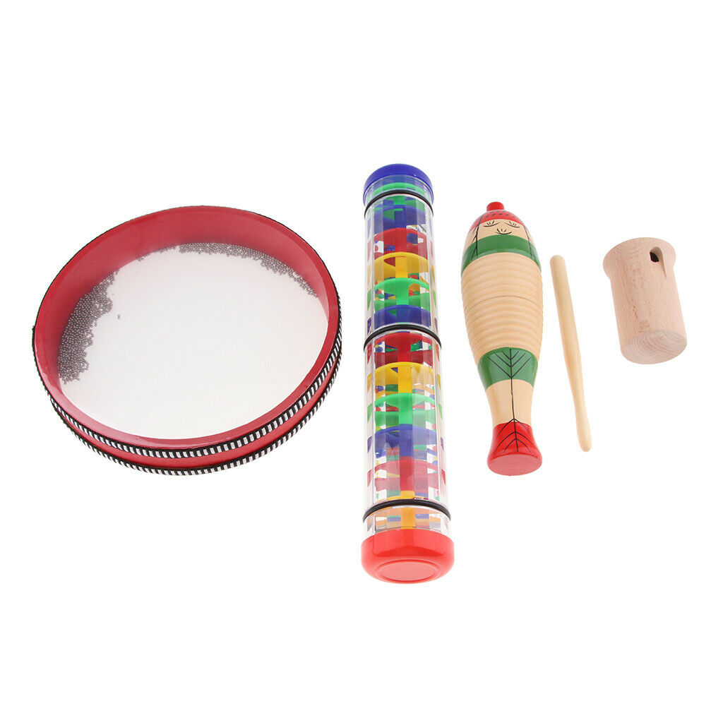 Percussion Set Wooden Kids Children Music Instruments Toys Education Toys
