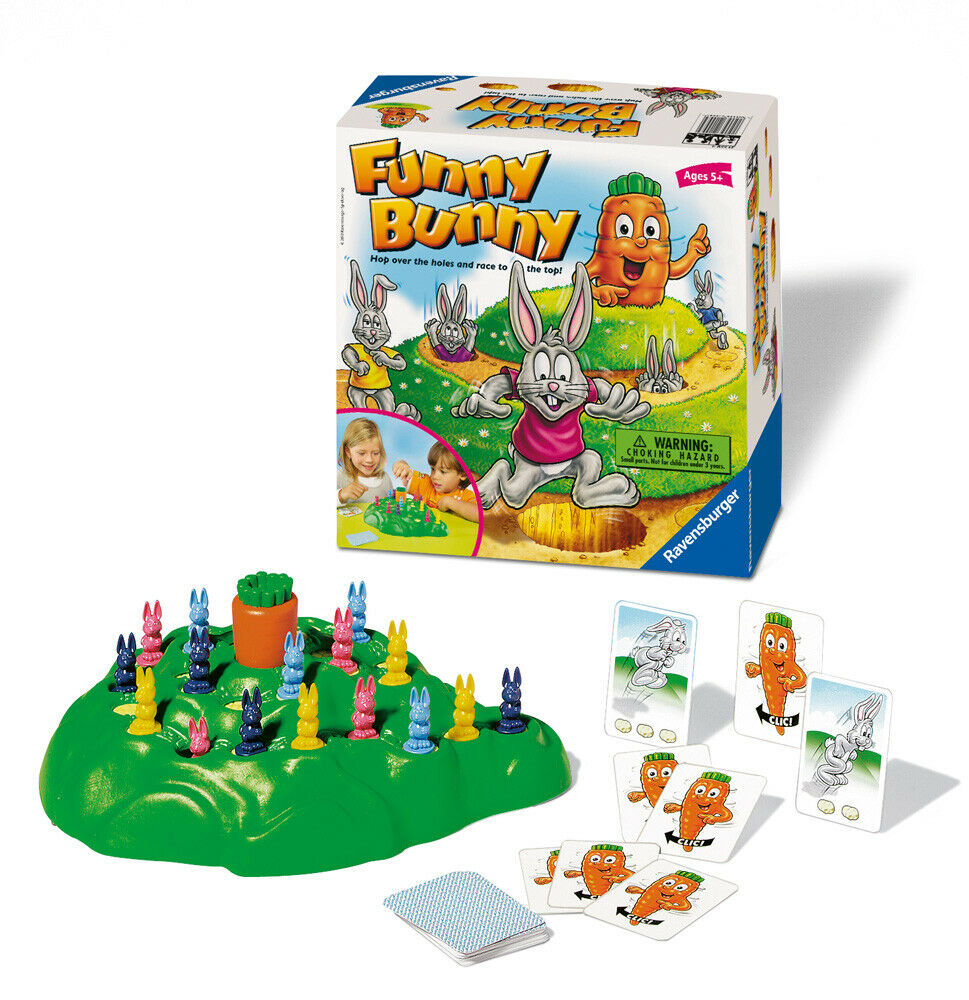 21558 Ravensburger Funny Bunny [Children's Games] New in Box!