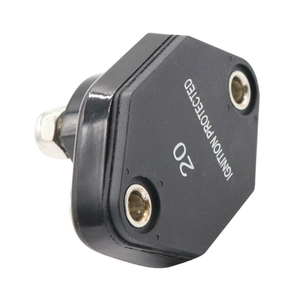 12V/32V 20-40AMP In-Line RV Car Circuit Breaker Manual Reset Fuse Holder 20A