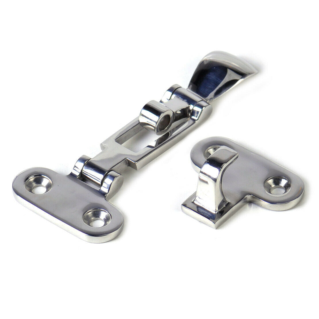 New Stainless Steel Boat Marine Hatch Locker Anti-Rattle Latch Fastener Clamp An