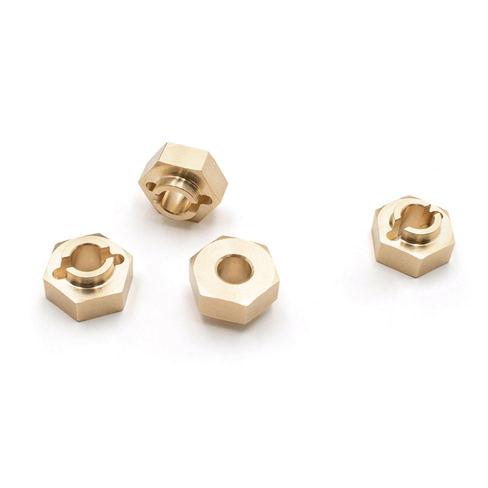 For Axial Capra UTB Metal Brass 12mm Hex Screw Shaft Hex Adapter