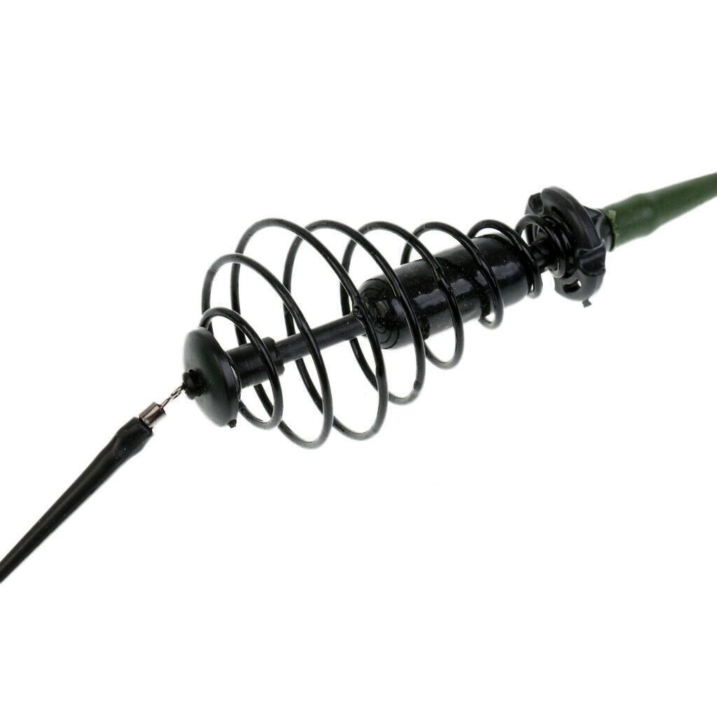 Fishing Feeder Cage Carp Feeder Fishing Lure Cage With Lead Sinker and Hooks
