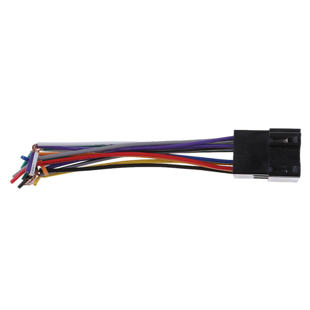 Universal ISO Car Radio Adapter Female Socket Wire Harness Connector