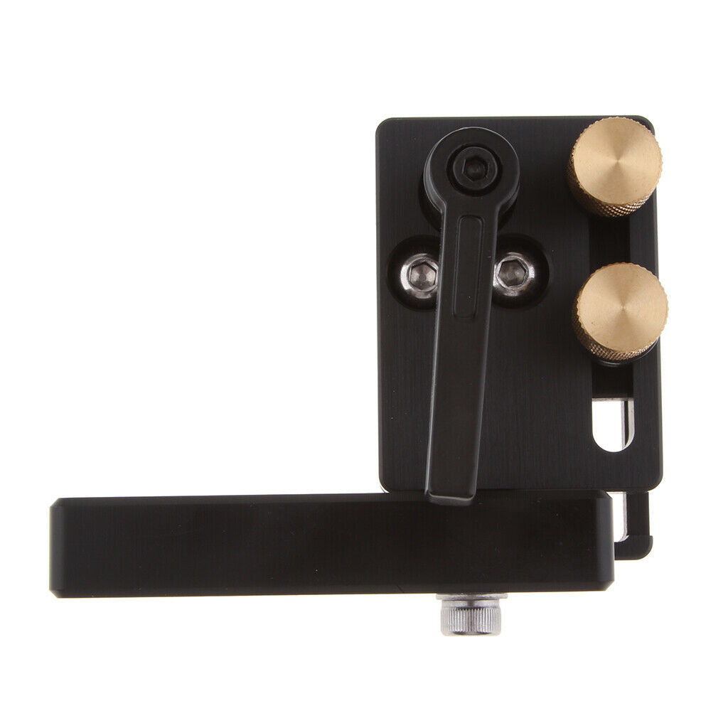 2Pcs Miter Rail Stop for T Slot T Rail Woodworking Tool Right And Left