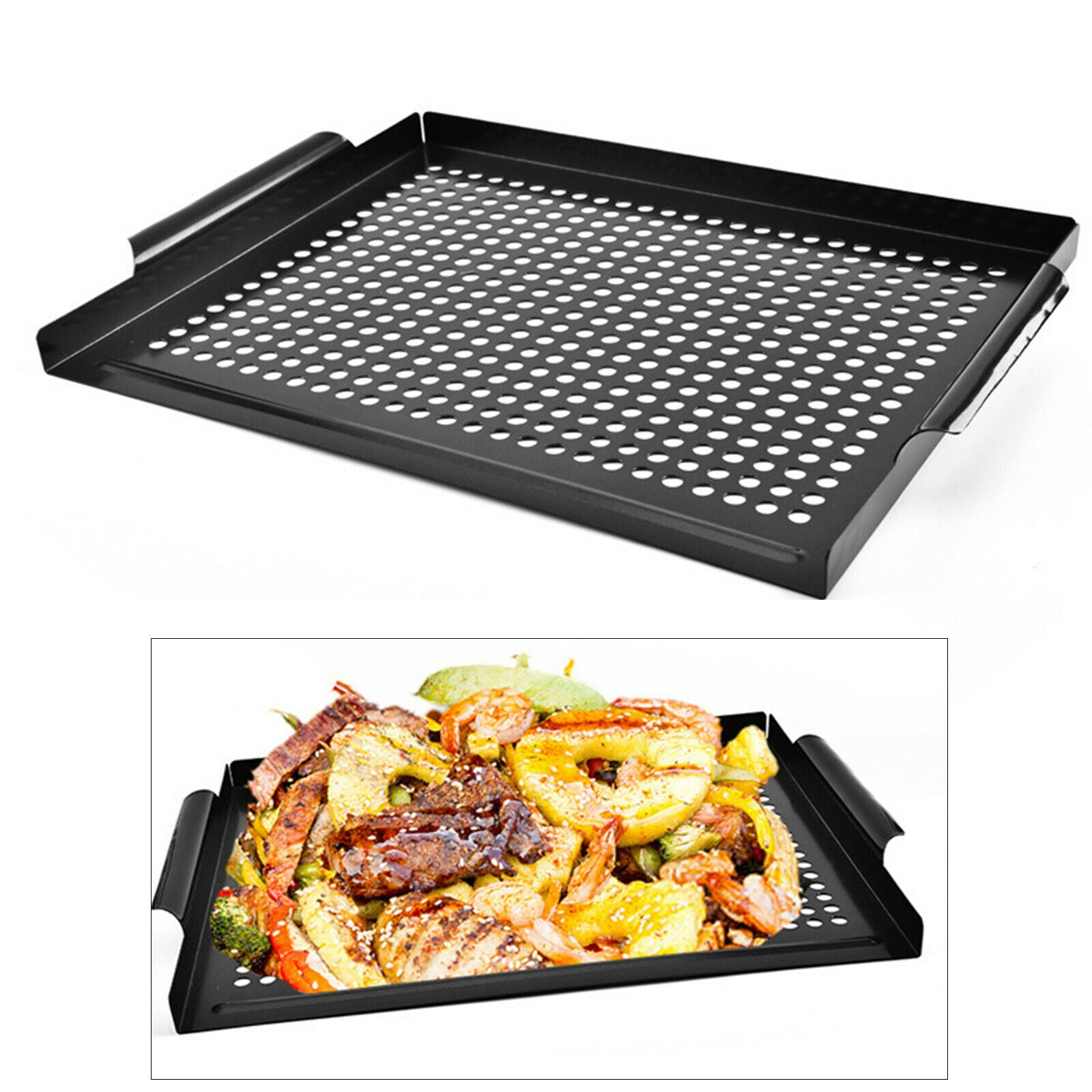 Large Baking Tray Oil Non-stick Fish Meat Easy to Clean Bakeware Home Tools