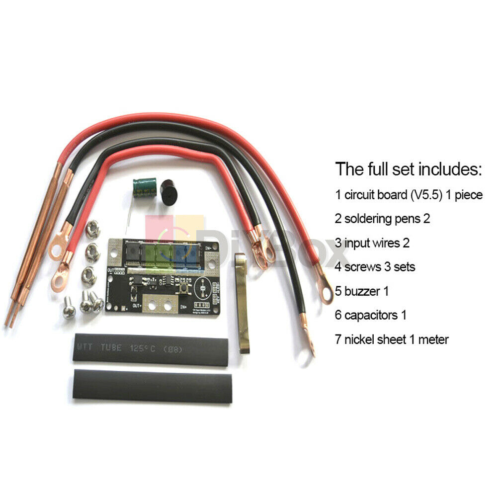 DC 12V Lithium Battery 5MOS Spot Welding Machine Motherboard 5th Gear Diy