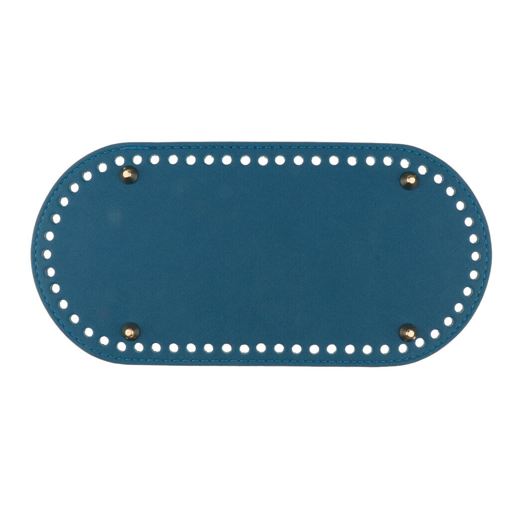 2 Pack Hand DIY Crochet Bags Bottom Insert Pad Shaper Nail Cushion with 60 Holes