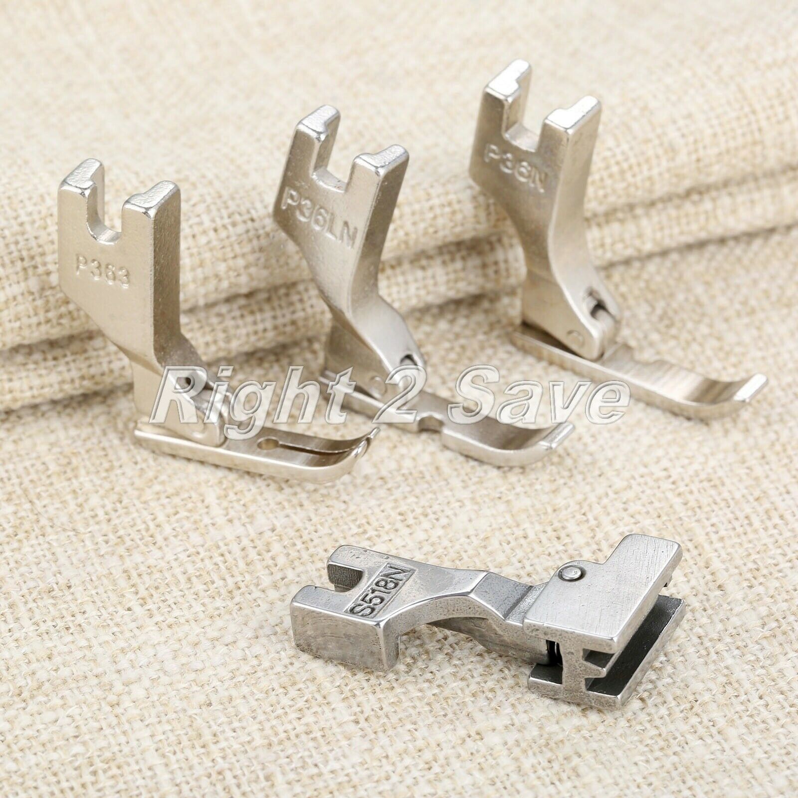 P36N+P36LN+P363+S518N Zipper Foot For Single Needle Industrial Sewing Machines