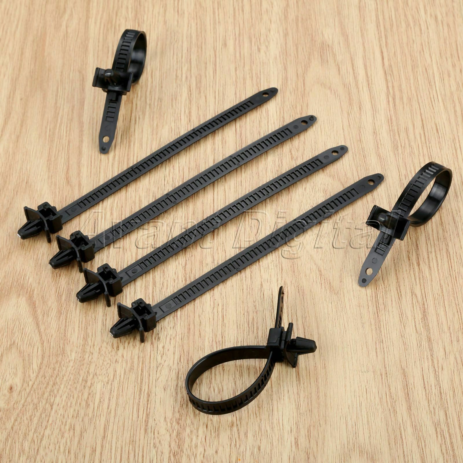 Auto 30Pcs Fasteners Bundled Wire Band Clips Nylon Rivets Universal Wholesale