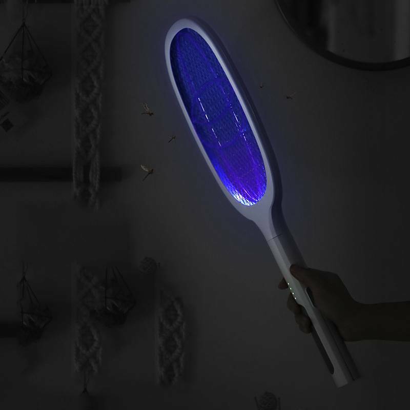 Electric Fly Insect Zapper Racket Killer Swatter Bug Mosquito Lamp