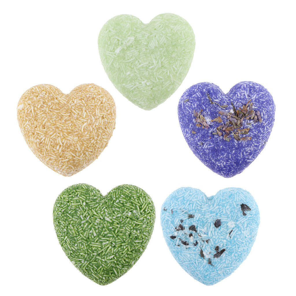 5pcs 55g Handmade Hair Shampoo Soap Bar Natural Dry Shampoo Soap Hair Care