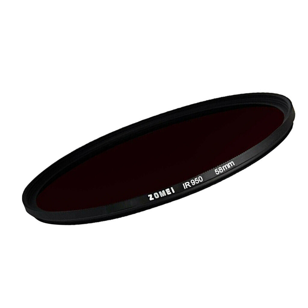 Zomei 58mm 680/720/760/850/950NM Infrared X-RAY IR Filter for Cameras  950nm