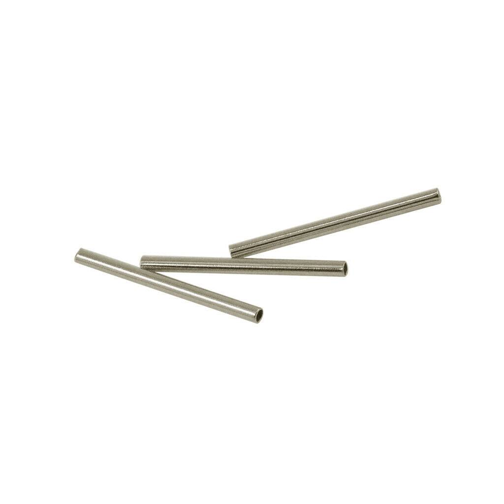 50Pcs Brass Smooth Straight Tube Spacer Beads For Jewelry Making Roses