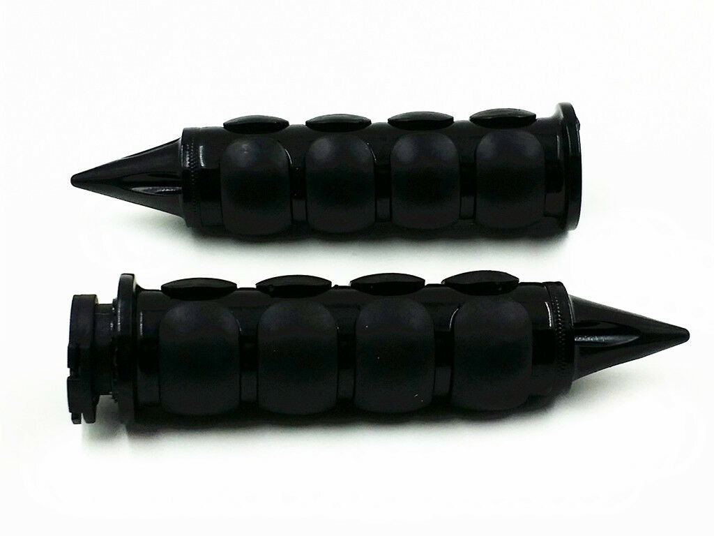 1" Spike Handlebar Hand Grips For Retro Kawasaki Vulcan VN 800 1500 Drifter Cafe