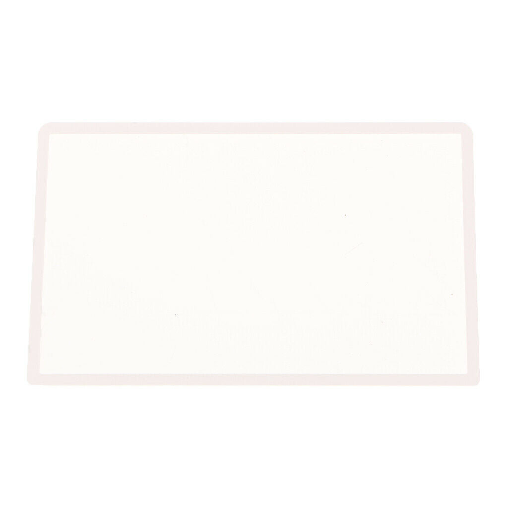 Top Screen Protector LCD Cover Lens Replacement For Nintendo 3DS XL LL White
