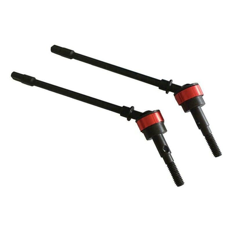 1Pair Stainless Steel Cvd Drive Shaft Front Axle Rc Parts for Axial Scx10 ClerR5